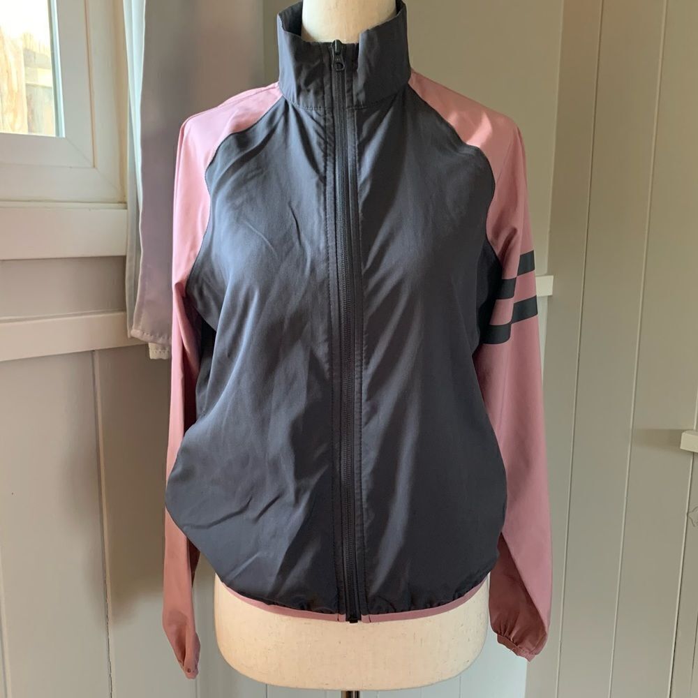 DIP windbreaker zip up jacket sz xs